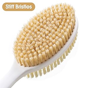 Natural Stiff Bristles