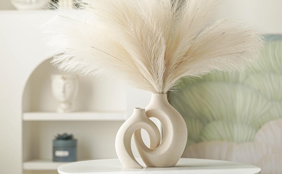 spiral ceramic vase