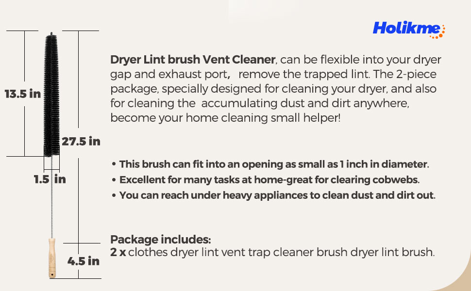 dryer lint brush