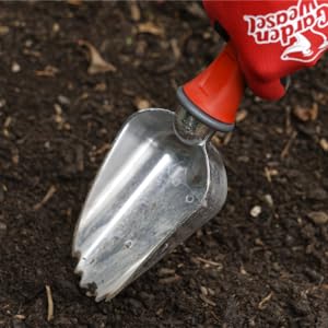 Potting Scoop in Use